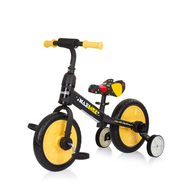 Chipolino dječiji bicikl Max Bike 2u1 - Yellow