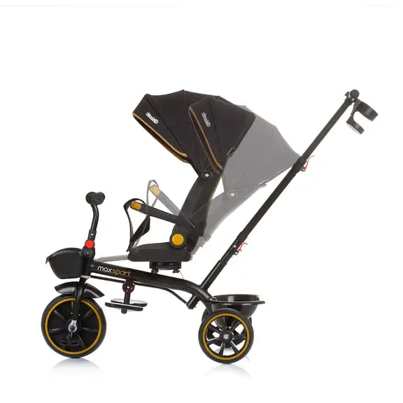 Chipolino tricikl Max Sport - Obsidian