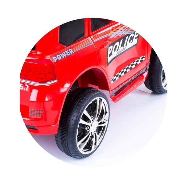 Chipolino auto na akumulator SUV Police Patrol - red