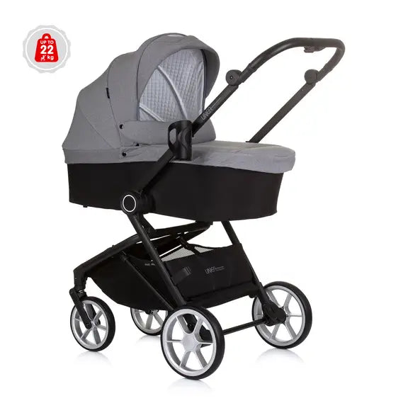 Chipolino kolica Linea 3u1 - Ash Grey