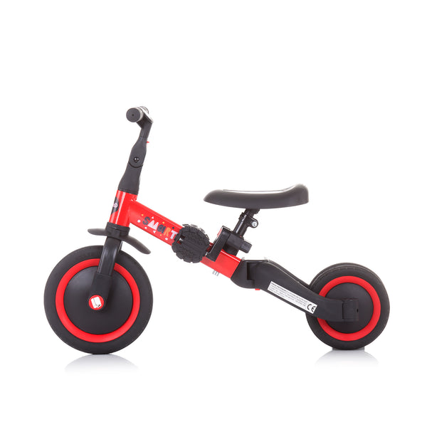 Chipolino dječji tricikl balance Smarty 2u1 - Red