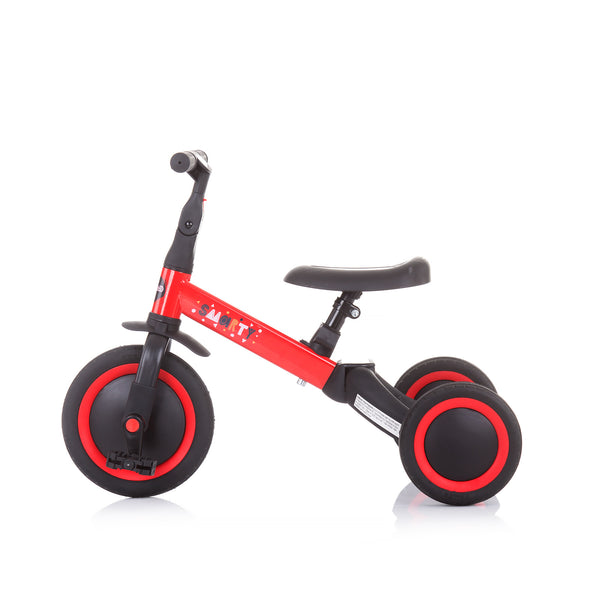 Chipolino dječji tricikl balance Smarty 2u1 - Red