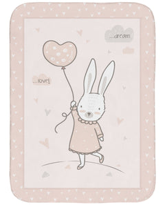 Kikka Boo dekica super soft 80/110 - Rabbits in Love