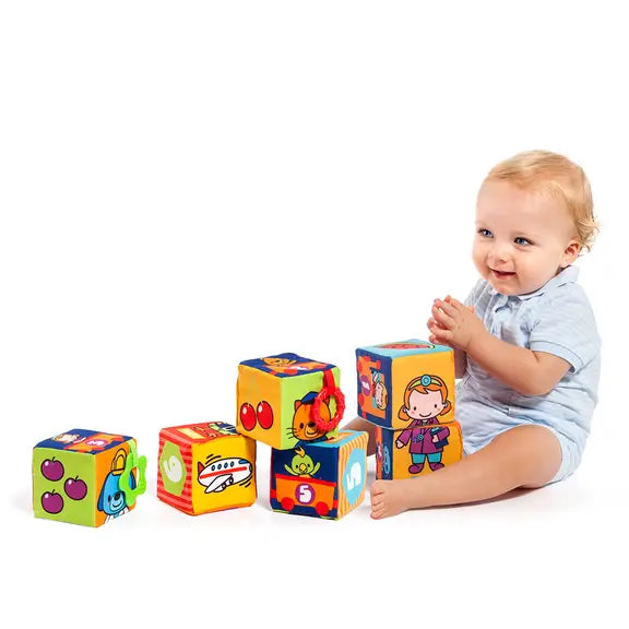 Molto Cubes & Fun kocke od mekane tkanine