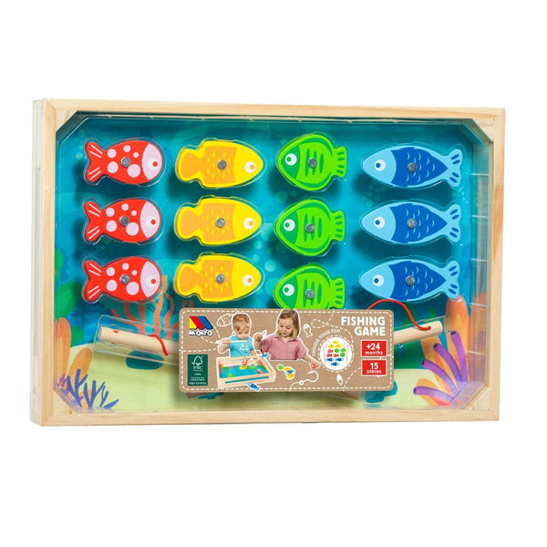 Molto drvena igračka - Fishing game