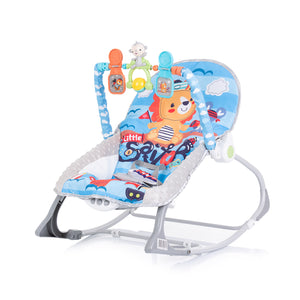 Chipolino glazbena ležaljka Baby Spa - Blue