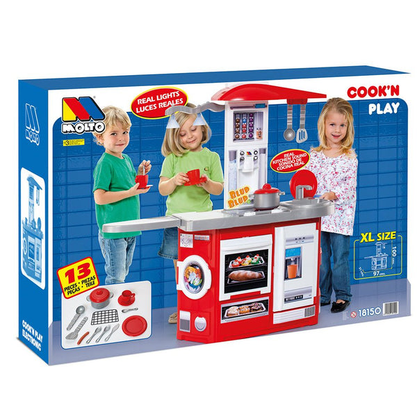Molto kuhinja Cook'n Play Electronic - red