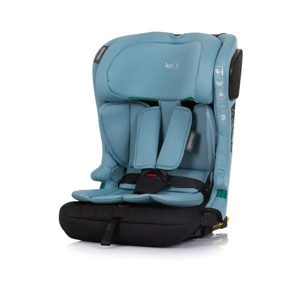 Chipolino Autosjedalica 76-150cm Lux X - Pastel Blue / Green