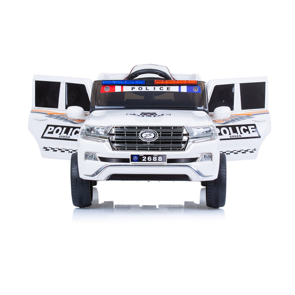 Chipolino auto na akumulator SUV Police Patrol - white