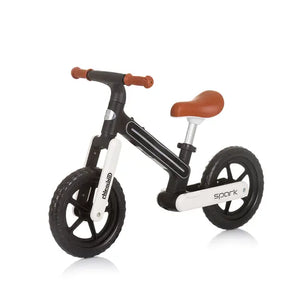 Chipolino bicikl bez pedala Spark Black/White