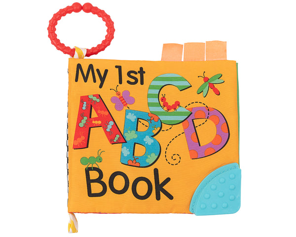 Kikka Boo edukativna platnena knjiga sa grickalicom - ABC