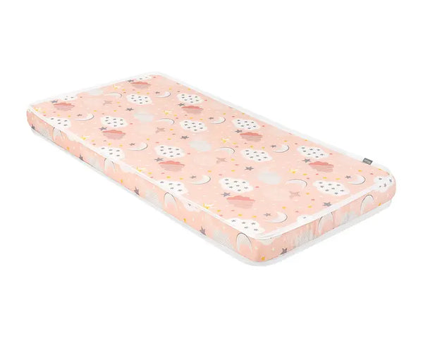 Kikka Boo madrac Fantasia 60x120x7cm Clouds - Peach