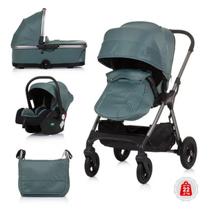 Chipolino kolica Infinity 3u1 - Pastel Green