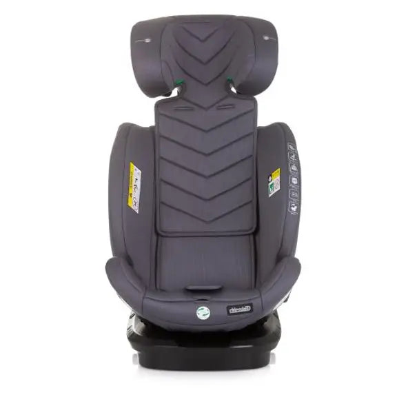 Chipolino autosjedalica I-SIZE 40-150 cm ISOFIX 360 "VOLARE" granite