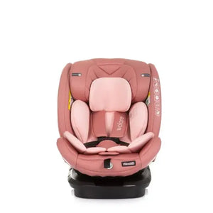 Chipolino autosjedalica I-SIZE 40-150 cm ISOFIX 360 "VOLARE" flamingo