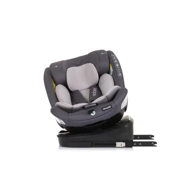 Chipolino autosjedalica I-SIZE 40-150 cm ISOFIX 360 "VOLARE" granite