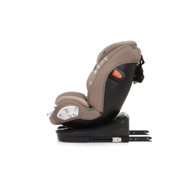 Chipolino autosjedalica I-SIZE 40-150 cm ISOFIX 360 "VOLARE" macadamia