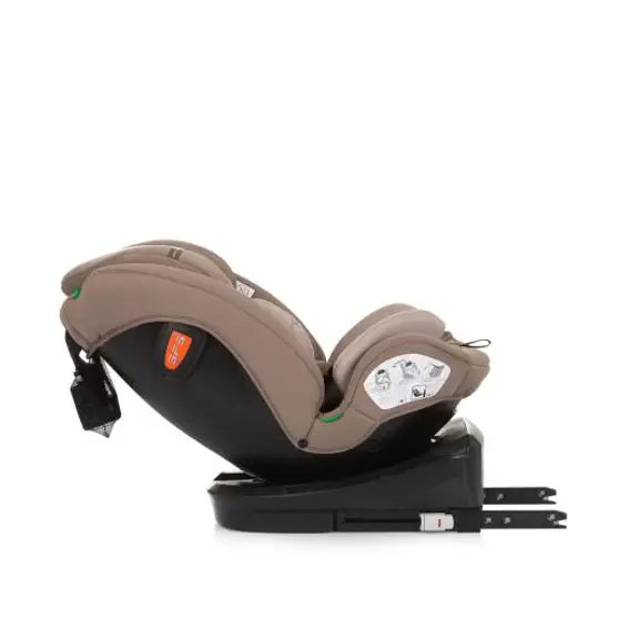 Chipolino autosjedalica I-SIZE 40-150 cm ISOFIX 360 "VOLARE" macadamia