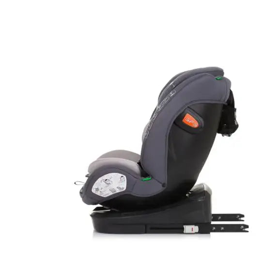 Chipolino autosjedalica I-SIZE 40-150 cm ISOFIX 360 "VOLARE" granite