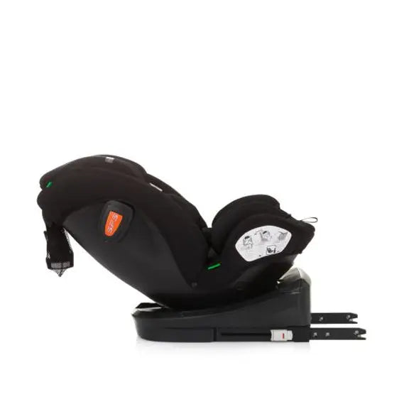 Chipolino autosjedalica I-SIZE 40-150 cm ISOFIX 360 "VOLARE" obsidian