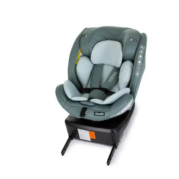 Chipolino autosjedalica I-SIZE 40-150 cm ISOFIX 360 "VOLARE" Pastel green