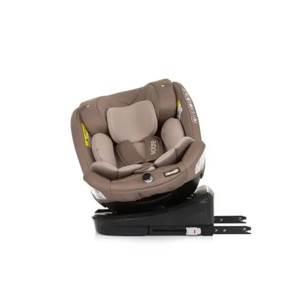 Chipolino autosjedalica I-SIZE 40-150 cm ISOFIX 360 "VOLARE" macadamia