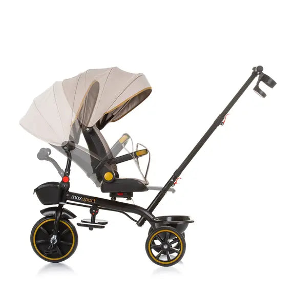 Chipolino tricikl Max Sport - Macadamia