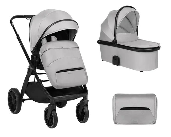 Kikka Boo kolica Tiffany 2u1 - Light Grey 2024