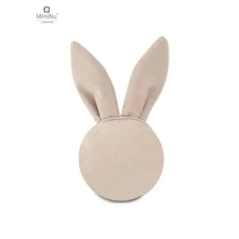 MimiNu tješilica/zvečka Mini Bunny beige