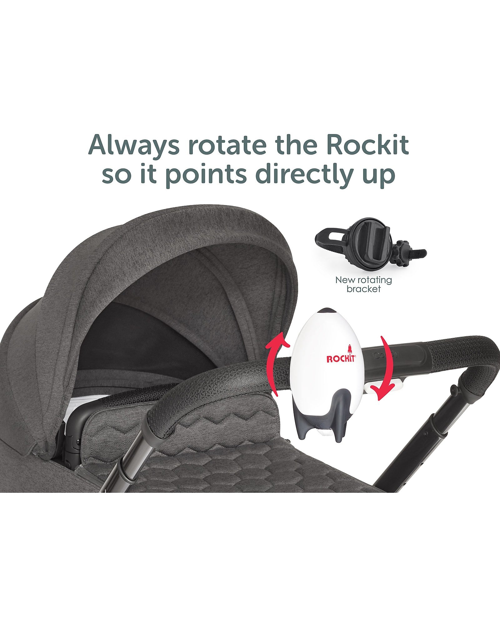 Rockit prijenosni uređaj za ljuljanje kolica