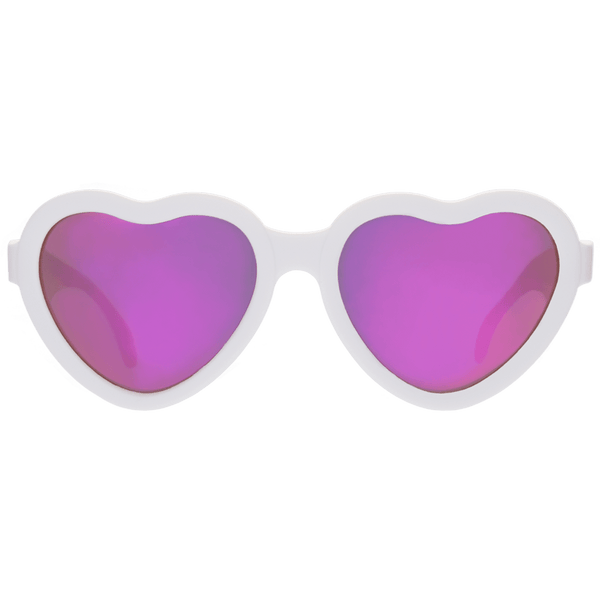 Babiators dječje sunčane naočale - Sweetheart bijelo/ljubičaste, do 3 godine - Babiators