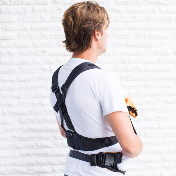 Minimonkey ergonomska nosiljka do 15 kg - crno/narančasta - Sve za bebu