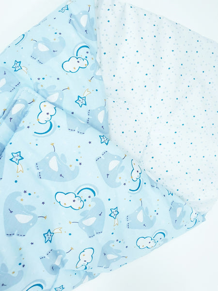 Jastuk za nošenje bebe - Plavi slonić - Sve za bebu