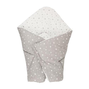 Jastuk za nošenje bebe - sivo-bijeli sa zvijezdicama - Sve za bebu