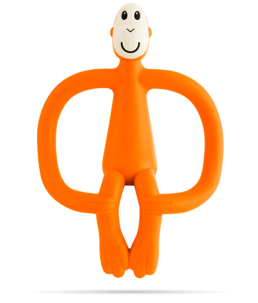 Matchstick Monkey grickalica s masažnom četkicom - narančasta - Sold out