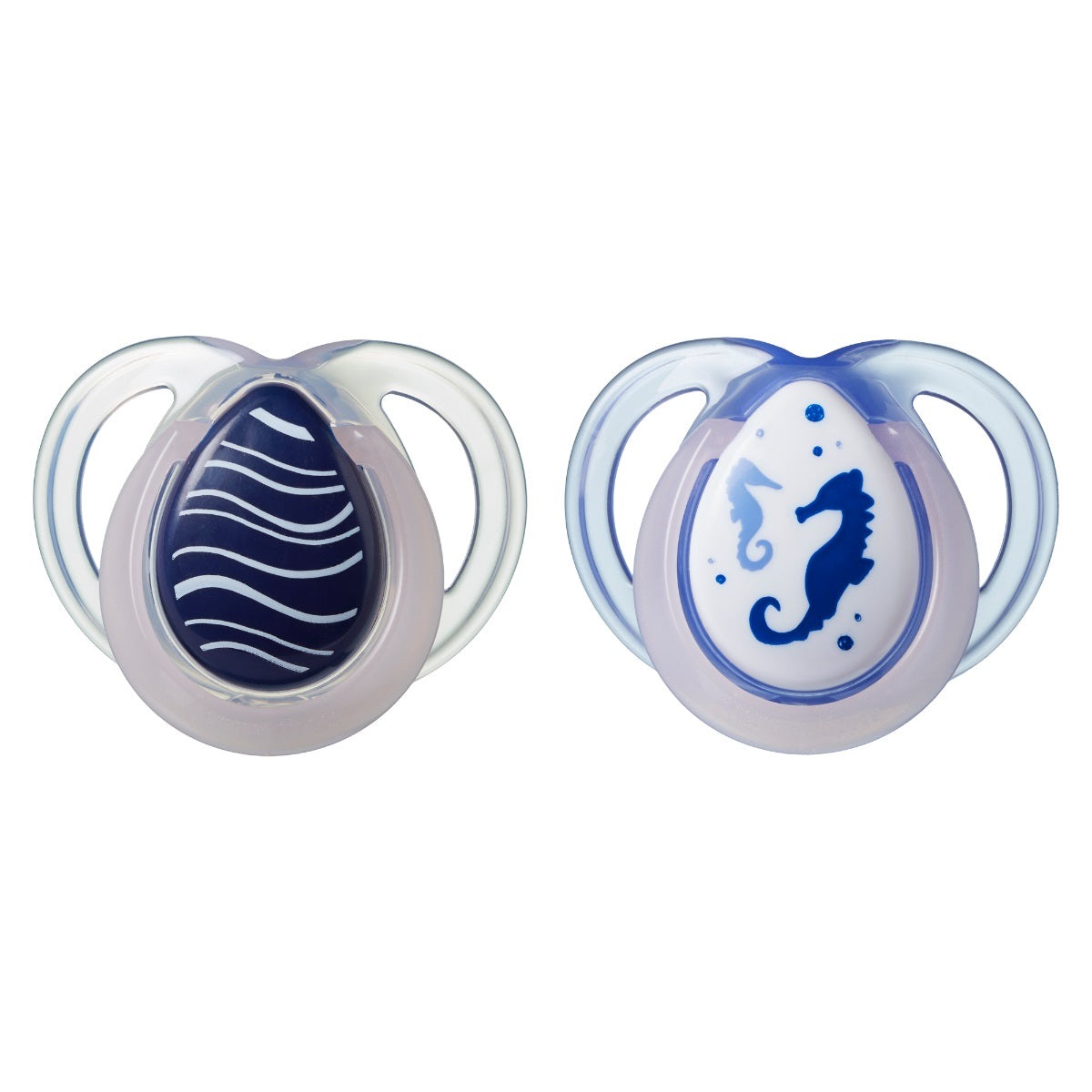 Tommee Tippee CTN duda varalica "NIGHT TIME", 0 - 6 MJESECI, 2 KOM - morski konjić