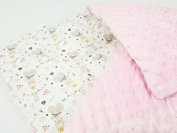 Jastuk za nošenje bebe, s rozim flisom - Mišice - Sold out